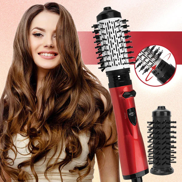 🎄Promoções de Natal - 50% OFF + Frete Grátis 🎅 Secador de cabelo giratório modelador de ar quente 3 em 1 BIVOLT