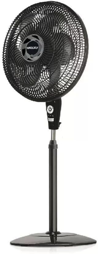 Ventilador de Coluna Preto/Branco BIVOLT