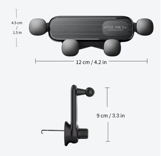 Soporte para Teléfono de Auto con Gravedad 2023