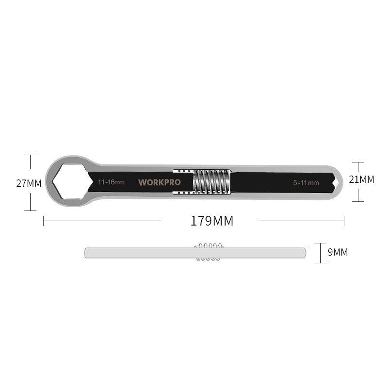 Llave ajustable multifuncional de acero al carbono de alta resistencia🎄Envío gratis - Solo hoy🎅