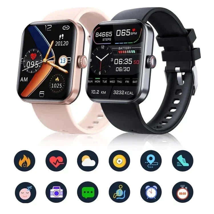 Jogo Smartwatch Bluetooth + 2 Pulseiras 🎄Frete Grátis - Somente Hoje🎅