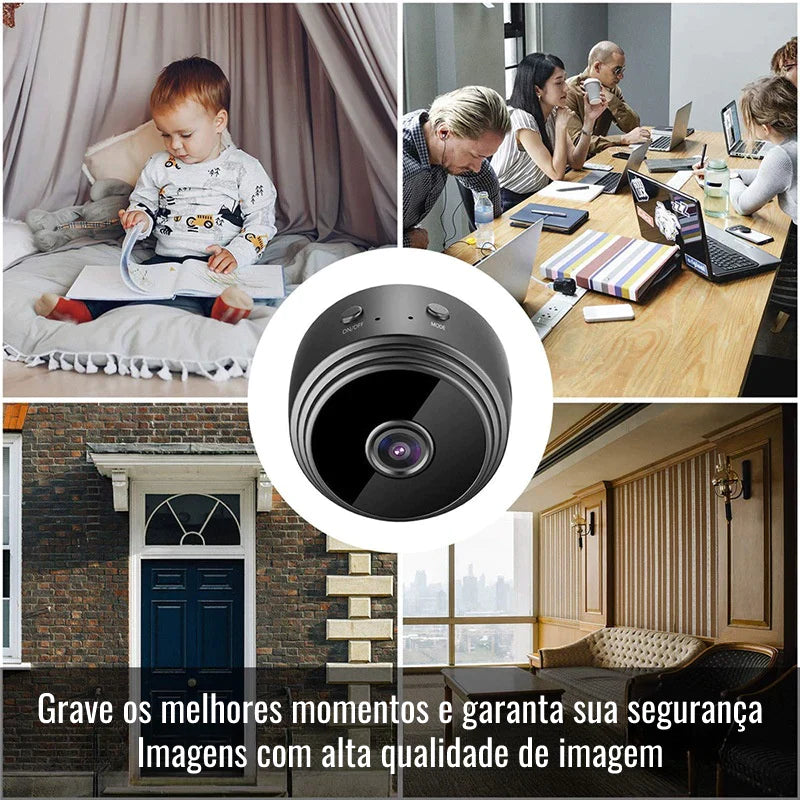 Mini cámara WiFi magnética 1080p - Envío gratis